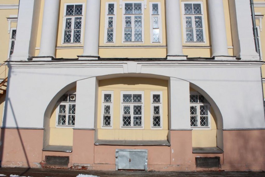 Кафедральный собор Рождества Пресвятой Богородицы, Вологда (Вологда, город, Вологодская область). архитектурные детали, Фрагмент южного фасада