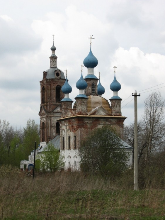 Фёдоровское. Церковь Смоленской иконы Божией Матери. фасады