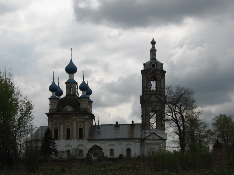 Фёдоровское. Церковь Смоленской иконы Божией Матери. фасады