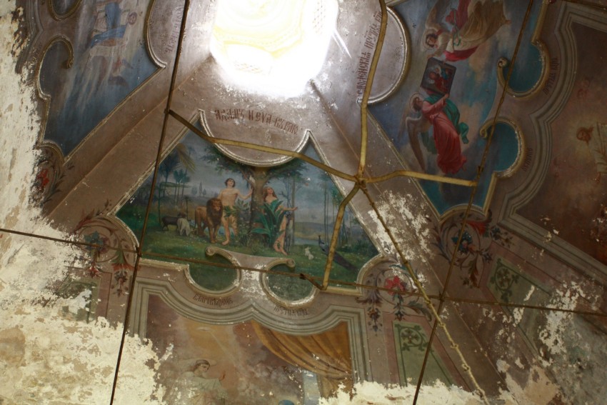 Церковь Смоленской иконы Божией Матери, Фёдоровское (Ярославский район, Ярославская область). интерьер и убранство