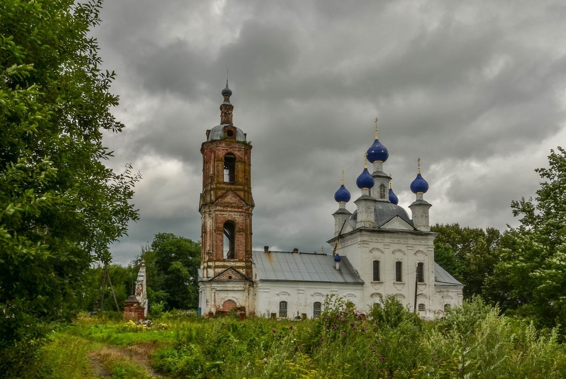 Церковь Смоленской иконы Божией Матери, Фёдоровское (Ярославский район, Ярославская область). фасады