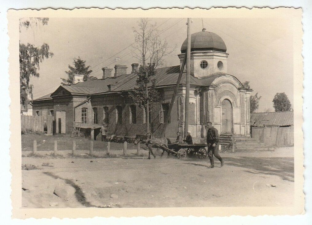 Часовня Пантелеимона Целителя, Опочка (Опочецкий район, Псковская область). архивная фотография, Фото 1941 г. с аукциона e-bay.de