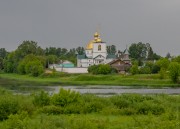 Симанский Спасо-Казанский монастырь, Вид с запада<br>, Остров, Островский район, Псковская область