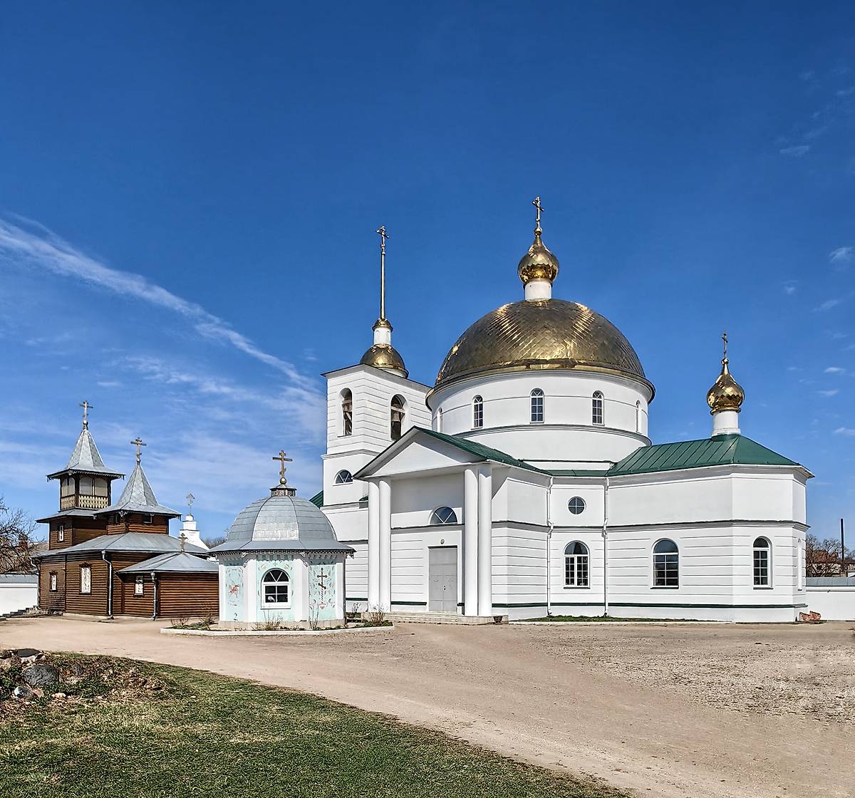 фасады. Симанский Спасо-Казанский монастырь, Остров (Островский район, Псковская область)