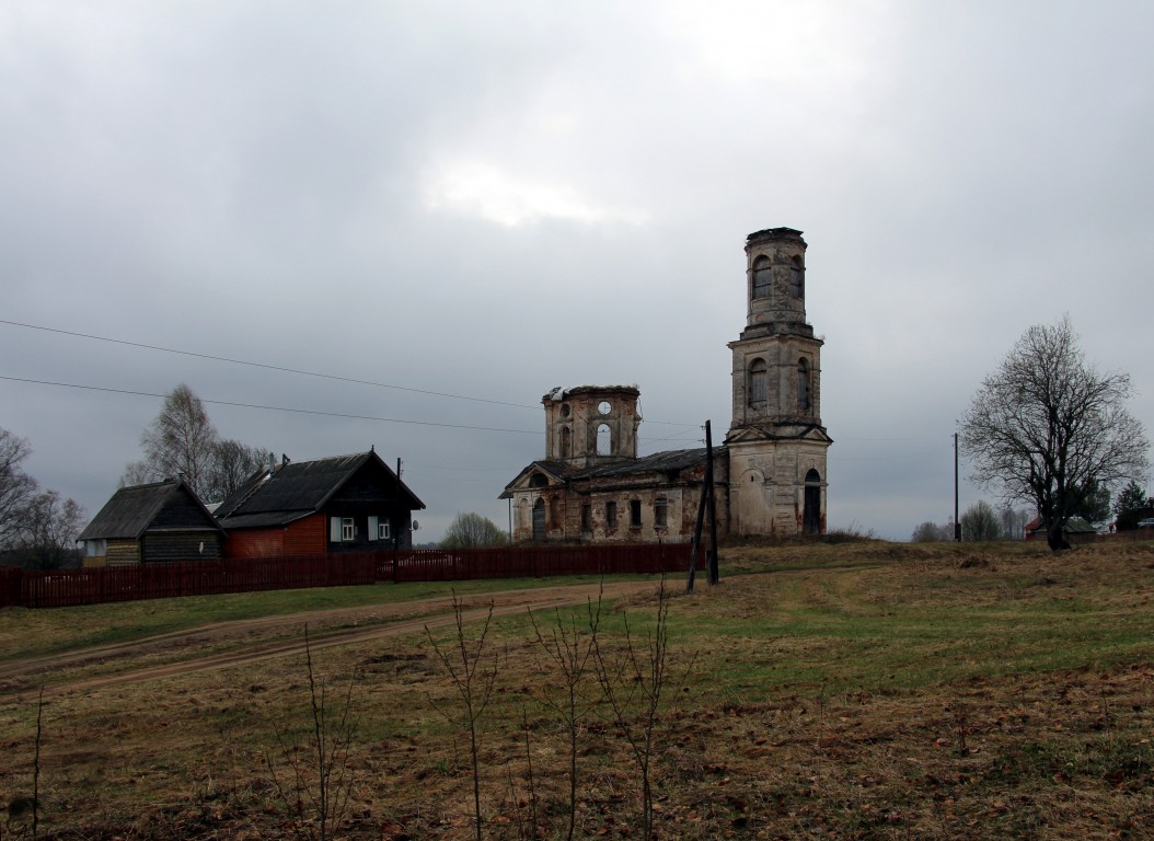 Церковь Петра и Павла, Новинка (Стерженский погост) (Осташковский городской округ, Тверская область). фасады, Сто лет спустя