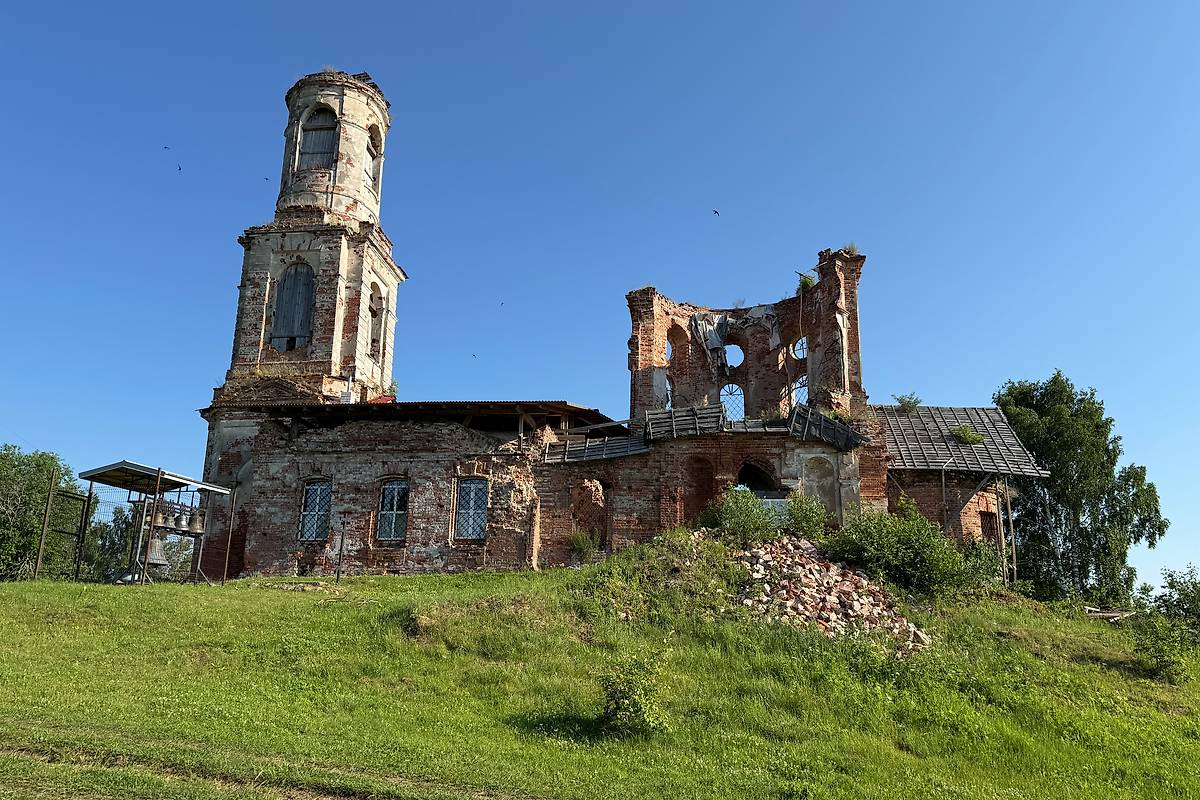 фасады. Церковь Петра и Павла, Новинка (Стерженский погост) (Осташковский район и ЗАТО Солнечный, Тверская область)