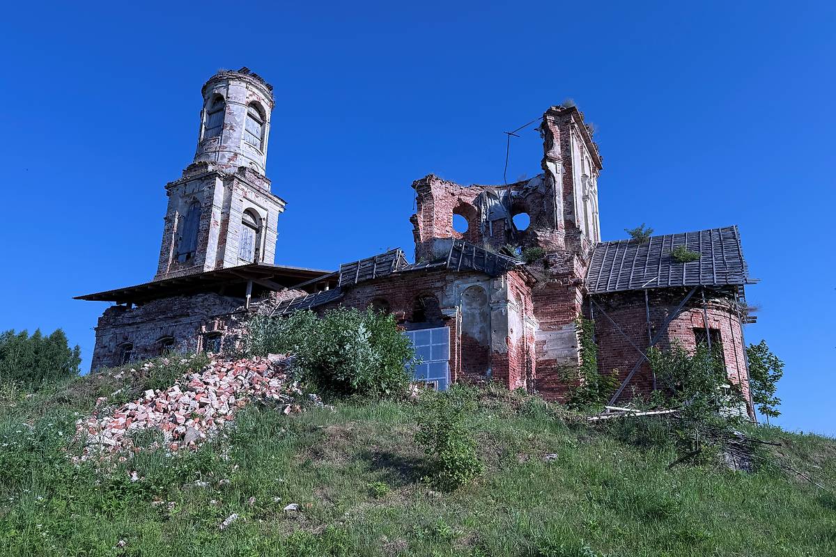 фасады. Церковь Петра и Павла, Новинка (Стерженский погост) (Осташковский район и ЗАТО Солнечный, Тверская область)
