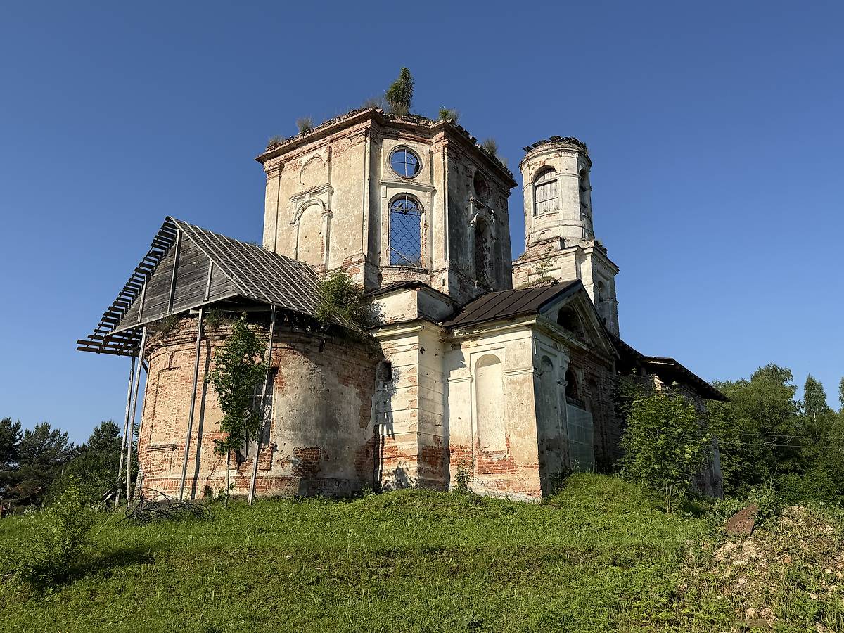 фасады. Церковь Петра и Павла, Новинка (Стерженский погост) (Осташковский район и ЗАТО Солнечный, Тверская область)