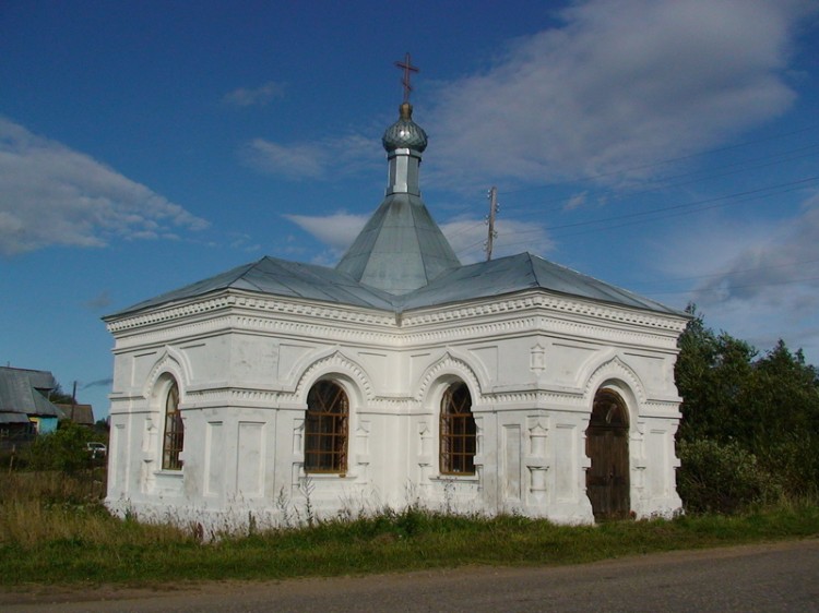 Залучье. Часовня Казанской иконы Божией Матери. фасады