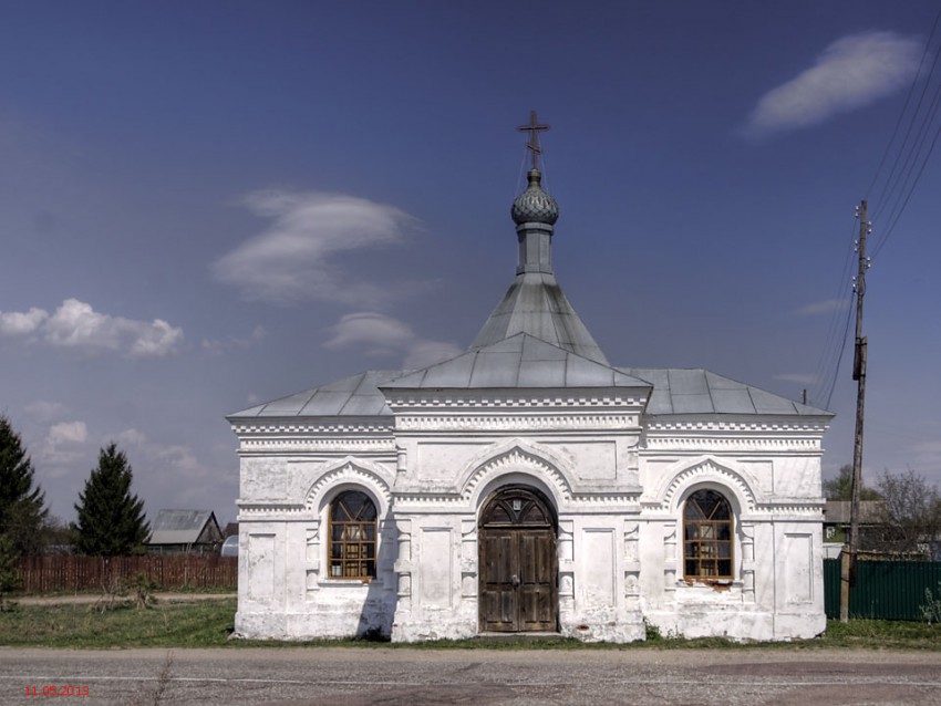 Залучье. Часовня Казанской иконы Божией Матери. фасады