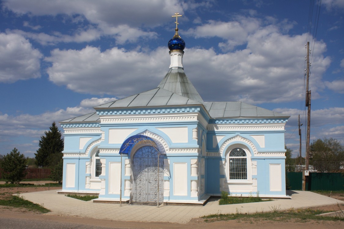 Церковь Казанской иконы Божией Матери, Залучье (Осташковский городской округ, Тверская область). фасады