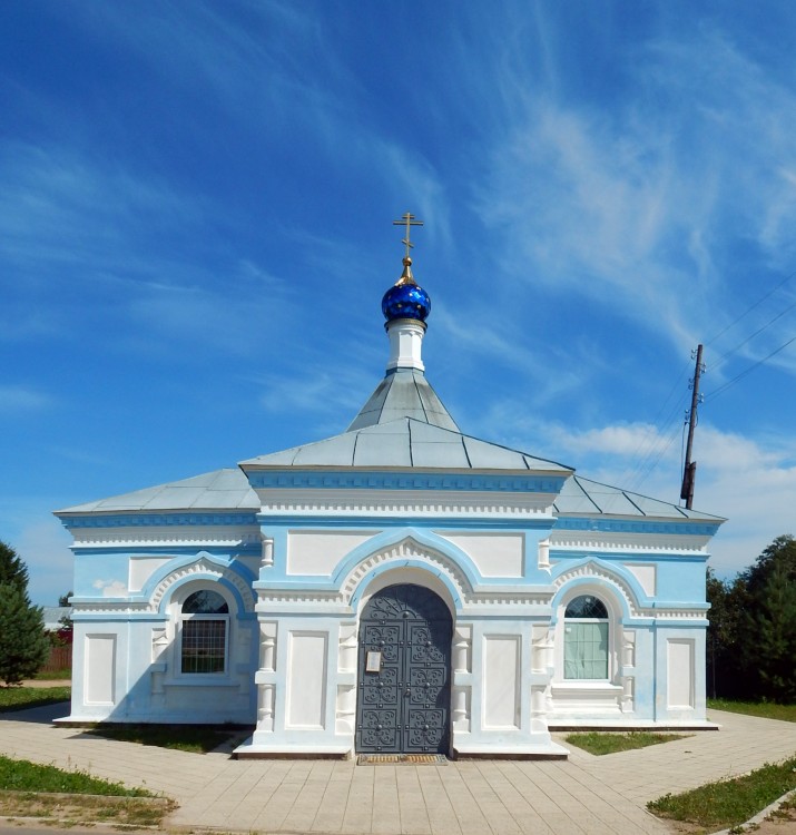 Залучье. Часовня Казанской иконы Божией Матери. фасады