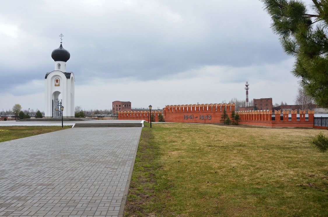 Часовня Александра Невского на мемориальном кладбище, Ржев (Ржевский район и г. Ржев, Тверская область). художественные фотографии