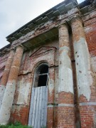 Церковь Троицы Живоначальной, Западный фасад<br>, Менюша, Шимский район, Новгородская область