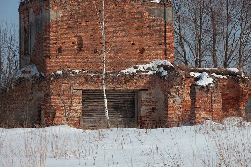 Церковь Преображения Господня, Лосьмино (Вяземский район, Смоленская область). архитектурные детали