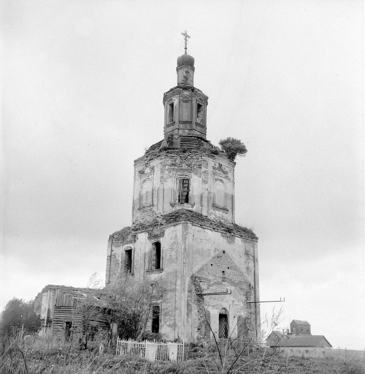 фасады. Церковь Преображения Господня, Лосьмино (Вяземский район, Смоленская область)