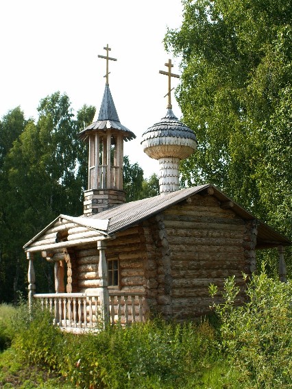 Боровики. Часовня Серафима Саровского. фасады