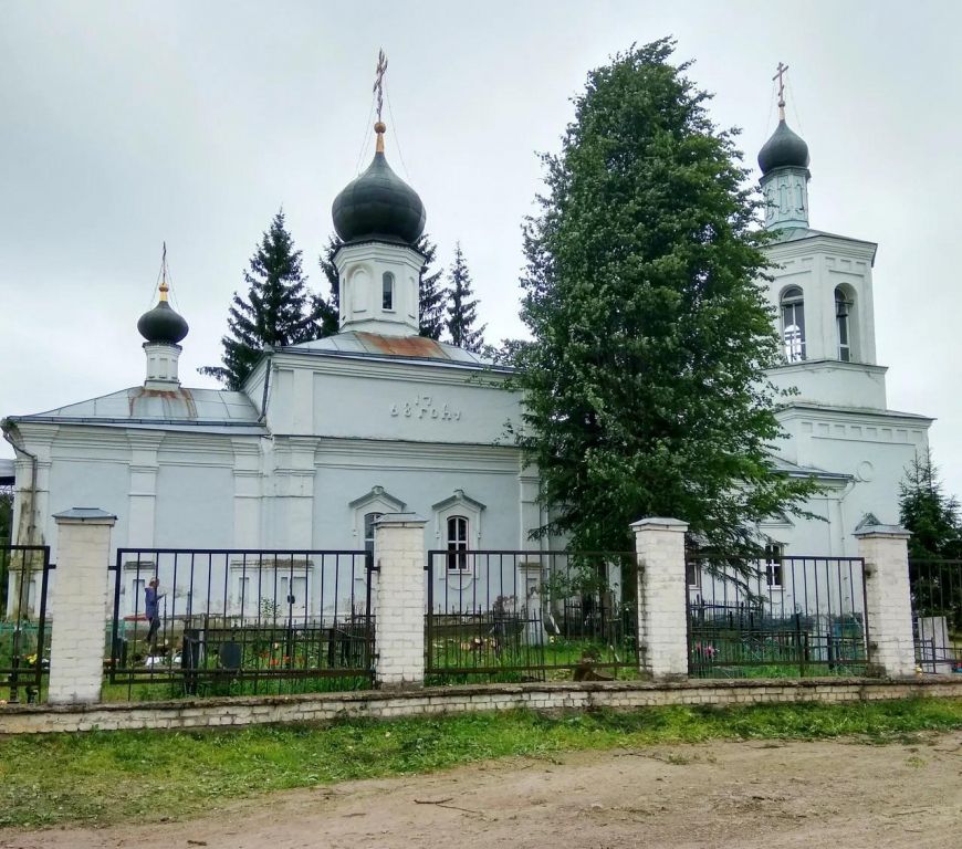 Церковь Антония и Феодосия Печерских, Печерск (Смоленский район, Смоленская область). фасады