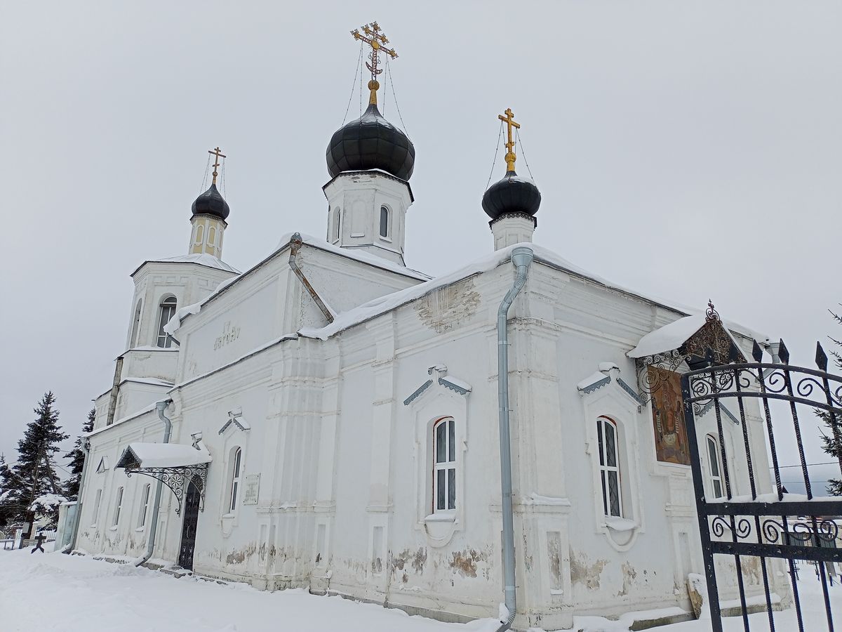 фасады. Церковь Антония и Феодосия Печерских, Печерск (Смоленский район, Смоленская область)