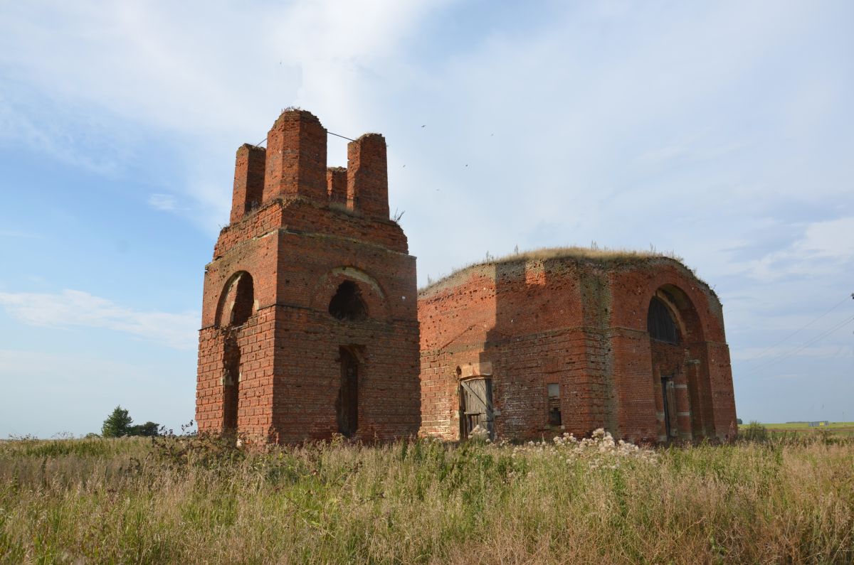 Церковь Михаила Архангела, Новомихайловка (Корсаковский район, Орловская область). фасады