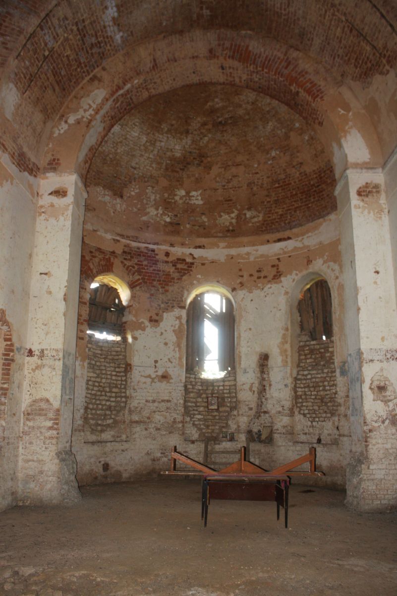 Церковь Михаила Архангела, Новомихайловка (Корсаковский район, Орловская область). интерьер и убранство