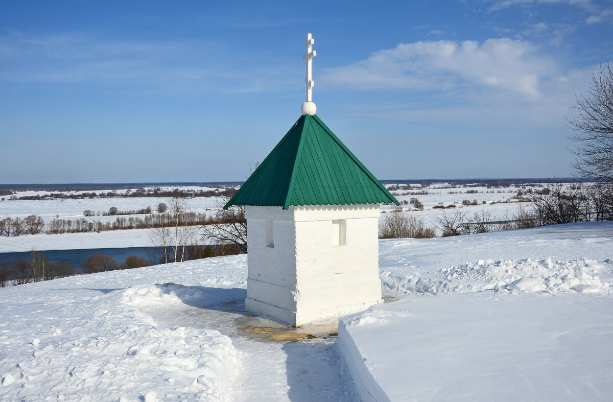 Неизвестная часовня, Константиново (Рыбновский район, Рязанская область). фасады