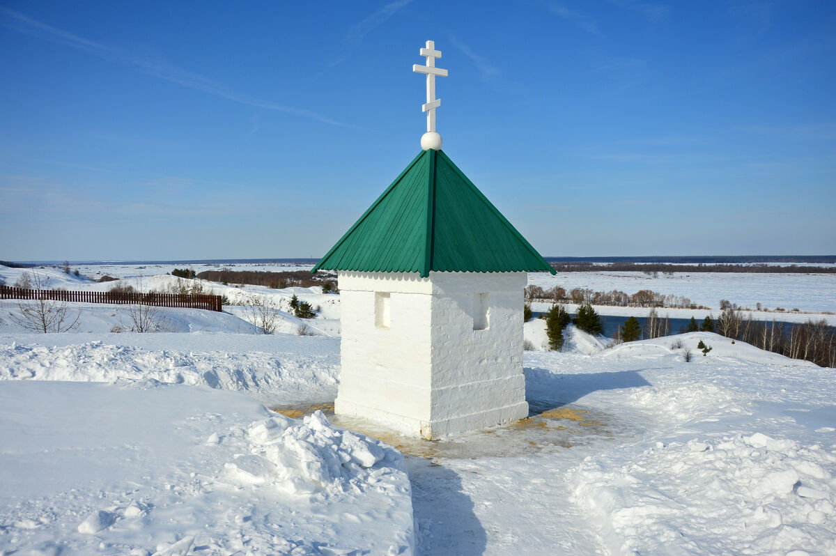 Неизвестная часовня, Константиново (Рыбновский район, Рязанская область). фасады