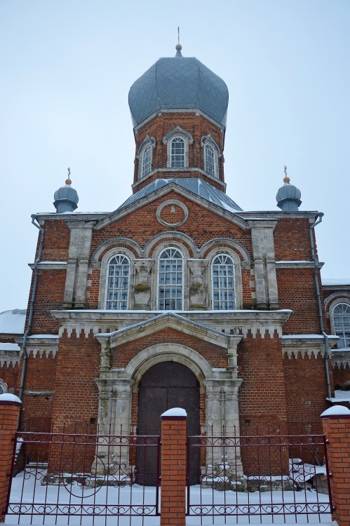 Церковь Иоанна Богослова, Захарово (Захаровский район, Рязанская область). фасады