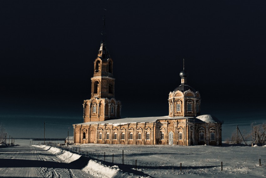 Церковь Иоанна Богослова, Жокино (Захаровский район, Рязанская область). художественные фотографии