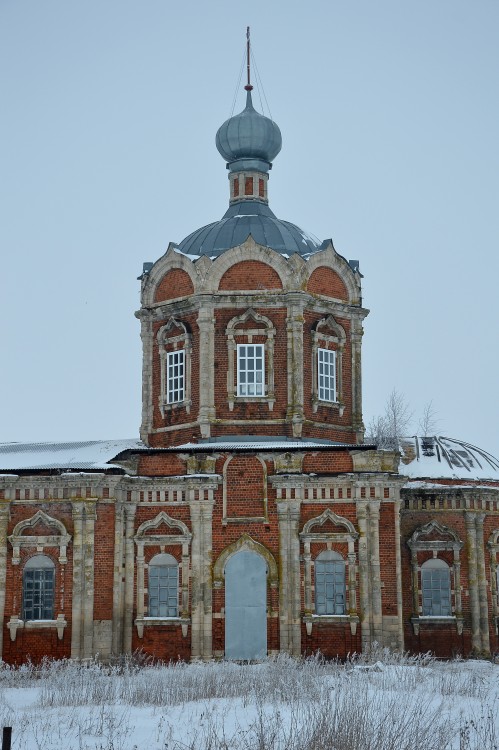 Церковь Иоанна Богослова, Жокино (Захаровский район, Рязанская область). архитектурные детали