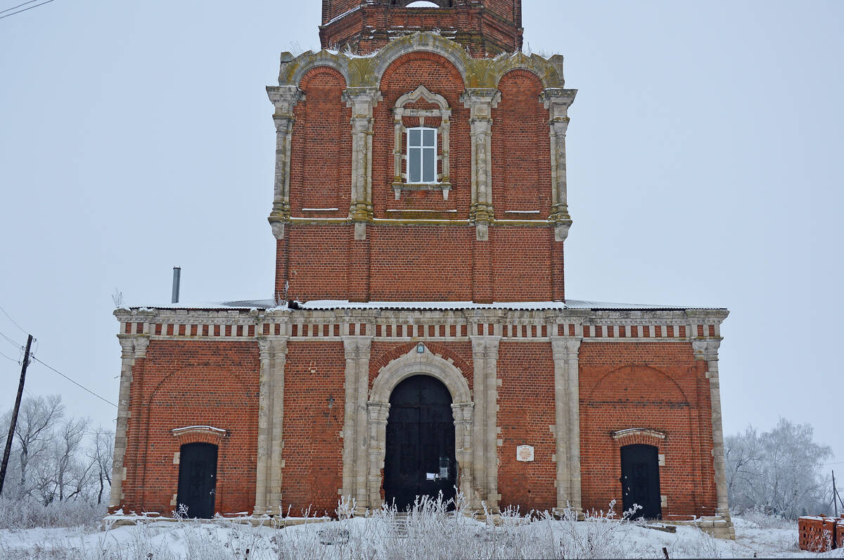 Церковь Иоанна Богослова, Жокино (Захаровский район, Рязанская область). архитектурные детали