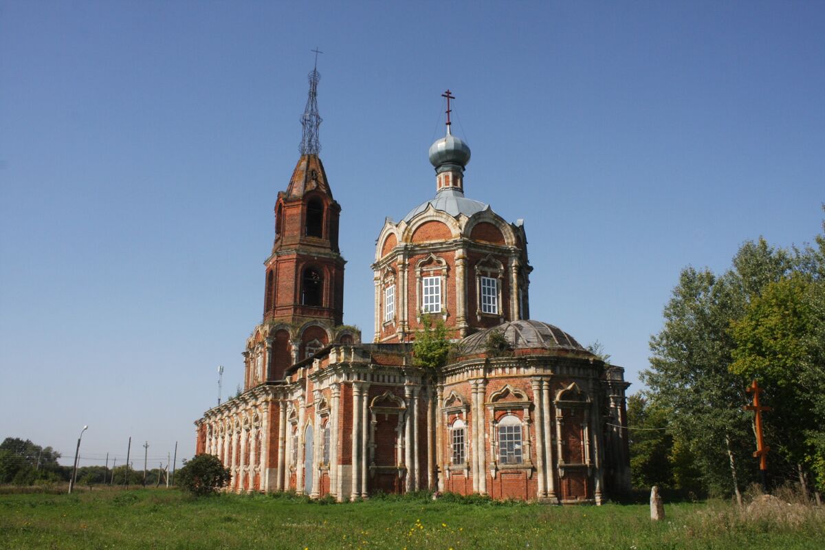 Церковь Иоанна Богослова, Жокино (Захаровский район, Рязанская область). фасады