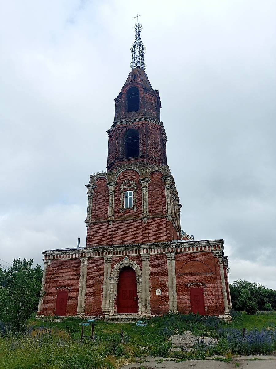 фасады. Церковь Иоанна Богослова, Жокино (Захаровский район, Рязанская область)