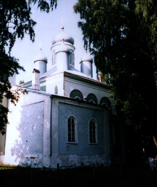 Демидов. Церковь Покрова Пресвятой Богородицы. фасады