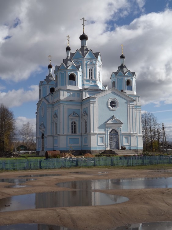 Демидов. Церковь Успения Пресвятой Богородицы. фасады