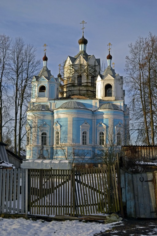 Демидов. Церковь Успения Пресвятой Богородицы. документальные фотографии