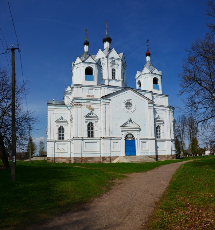 Демидов. Церковь Успения Пресвятой Богородицы. фасады, Южный фасад