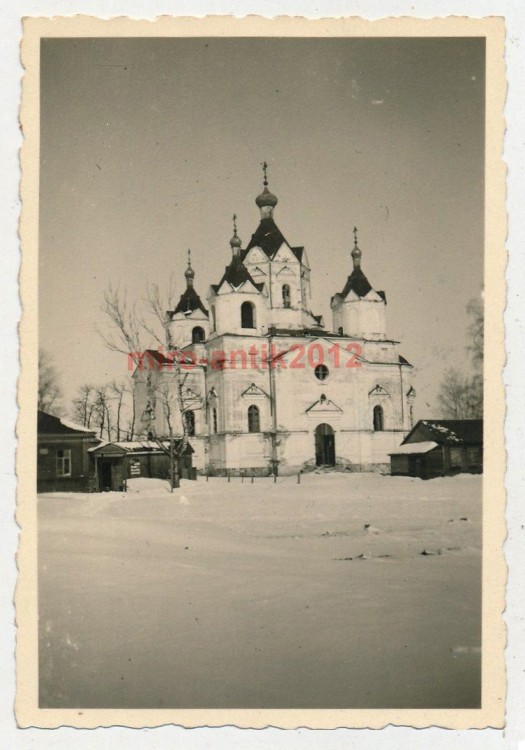 Демидов. Церковь Успения Пресвятой Богородицы. архивная фотография, Фото 1941 г. с аукциона e-bay.de