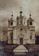 Церковь Успения Пресвятой Богородицы, Фотоснимок с дореволюционной фотокарточки<br>, Демидов, Демидовский район, Смоленская область