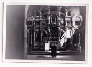Церковь Успения Пресвятой Богородицы, Интерьер храма. Фото 1942 г. с аукциона e-bay.de<br>, Демидов, Демидовский район, Смоленская область
