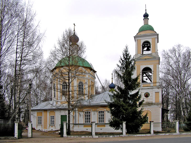 Церковь Покрова Пресвятой Богородицы, Покров (Рыбинский район, Ярославская область). фасады