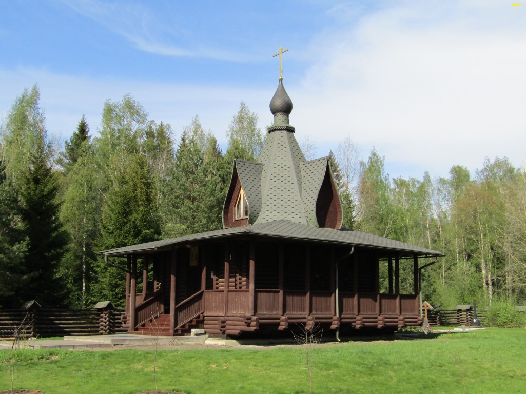 Коркино. Троицкая Александро-Невская лавра. Скит Андрея Первозванного. Церковь Зосимы и Савватия Соловецких. художественные фотографии