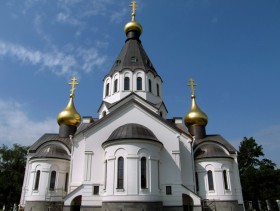 Усть-Луга. Собор Троицы Живоначальной