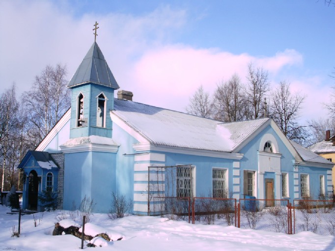 Церковь Тихвинской иконы Божией Матери, Назия, посёлок (Кировский район, Ленинградская область). фасады