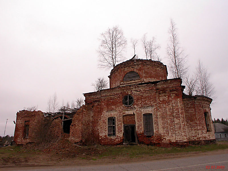 Церковь Успения Пресвятой Богородицы, Велилы (Марёвский район, Новгородская область). фасады