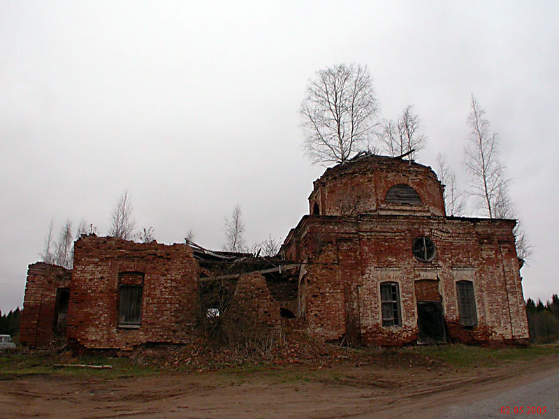 Церковь Успения Пресвятой Богородицы, Велилы (Марёвский район, Новгородская область). фасады