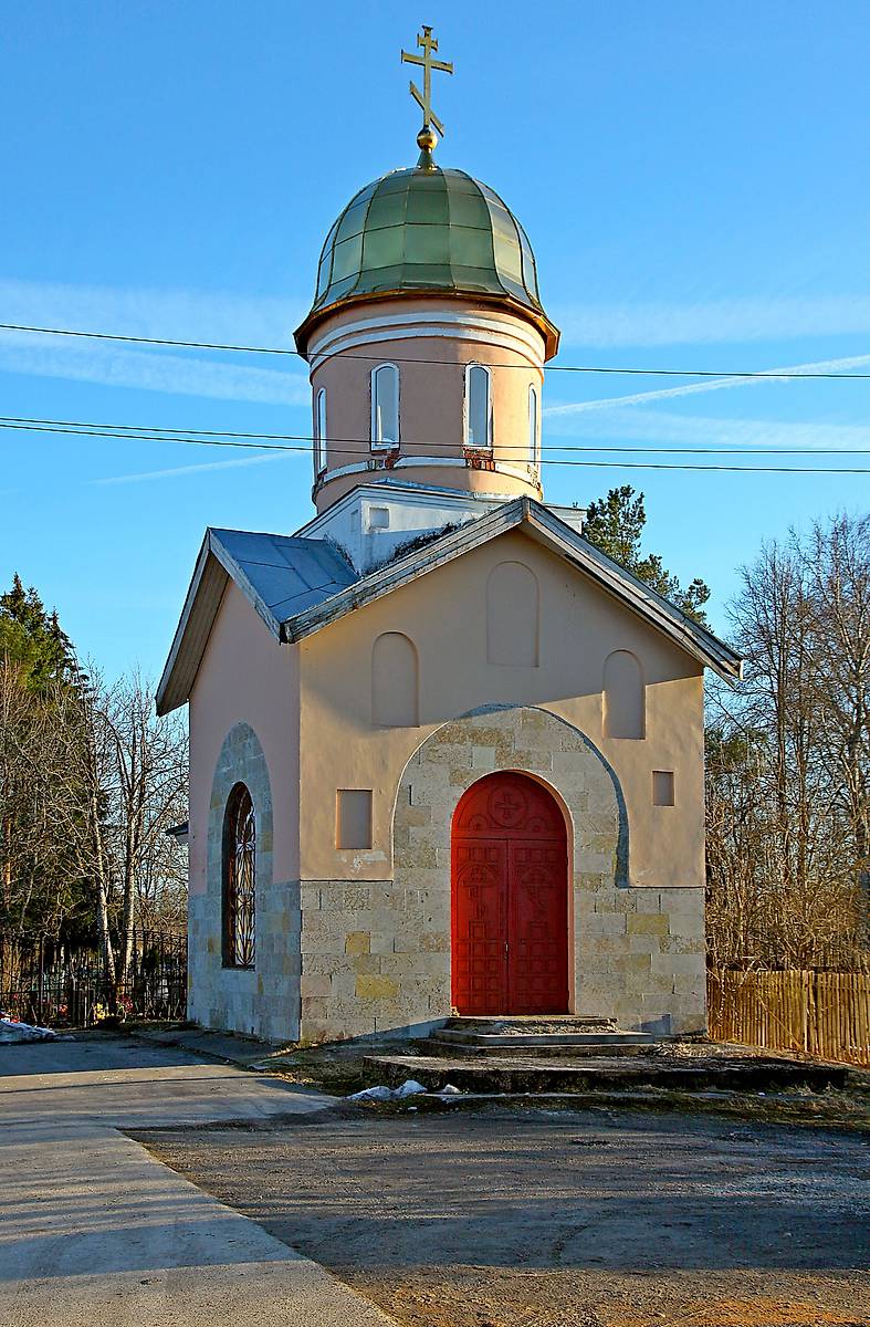 фасады. Часовня Спаса Нерукотворного Образа (?), Назия, посёлок (Кировский район, Ленинградская область)