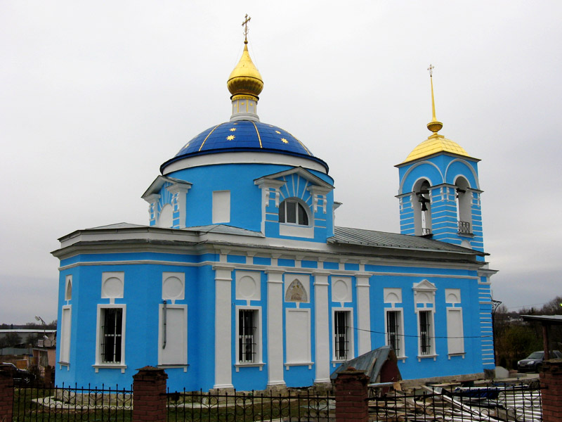 Церковь Владимирской иконы Божией Матери, Дубна (Чеховский городской округ, Московская область). фасады