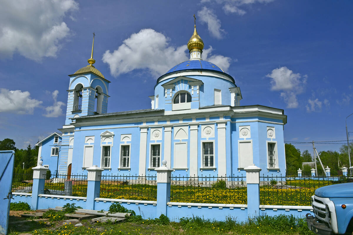 Церковь Владимирской иконы Божией Матери, Дубна (Чеховский городской округ, Московская область). фасады