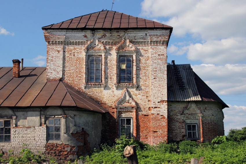 Семёновское. Церковь Смоленской иконы Божией Матери. фасады